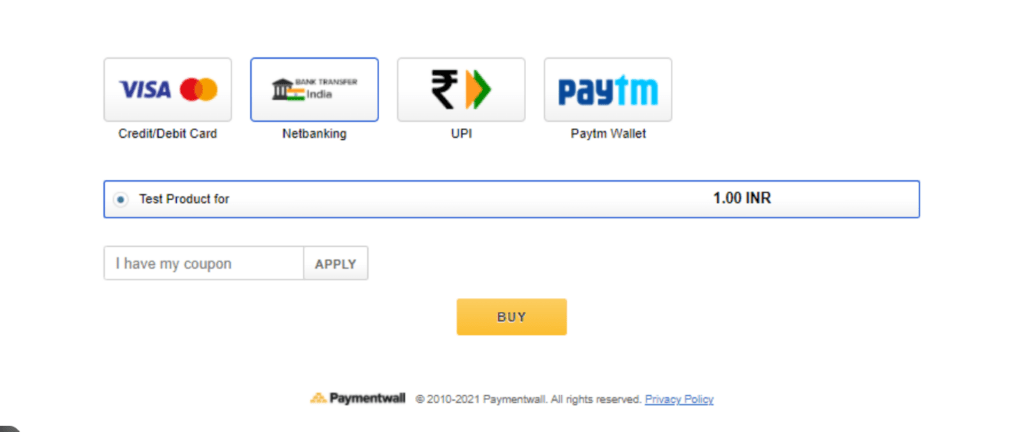 Net banking transaction screen for lottery ticket deposit processing