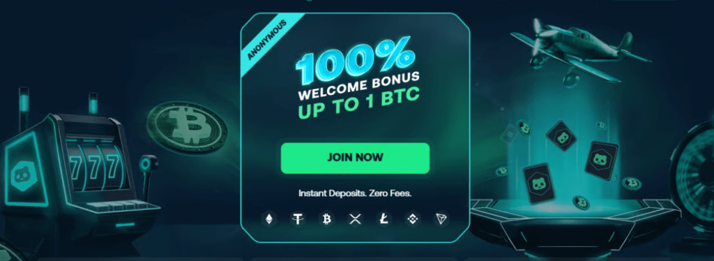 BC GAME promotional banner highlighting welcome bonus offers and crypto themed betting rewards