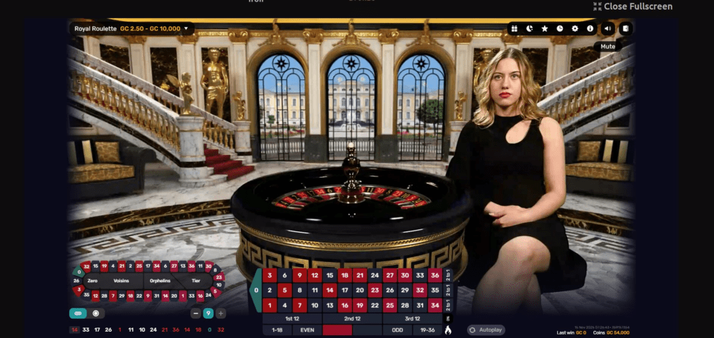 Live casino and slot game selection inside Rich11 mobile app