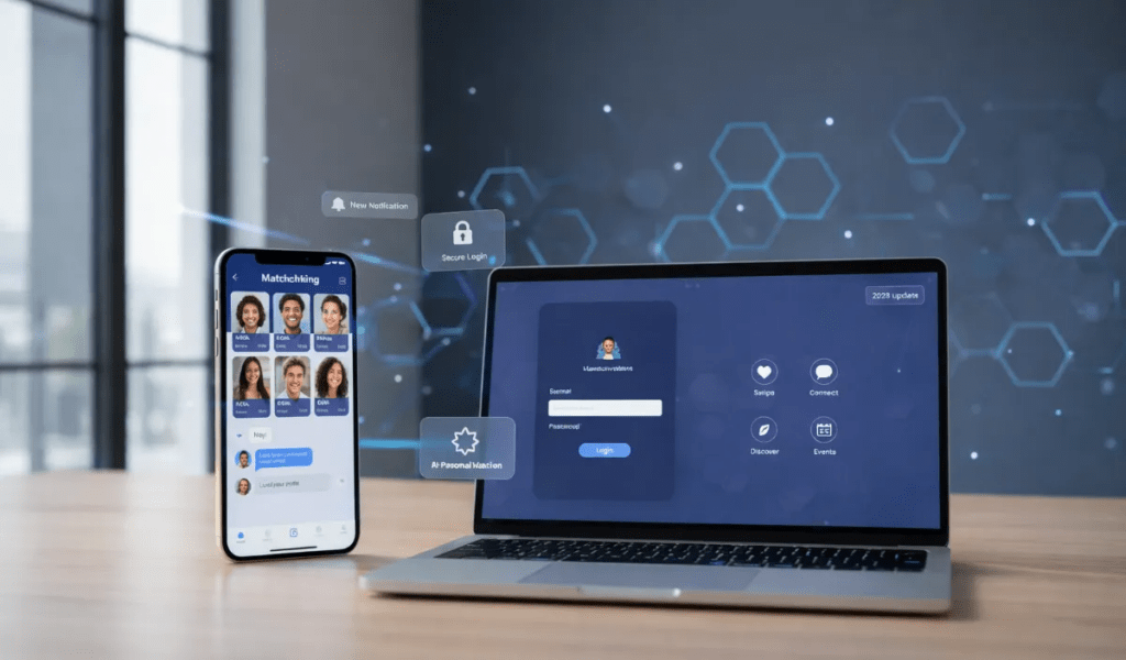 Instamatch 365 account creation screen minimizing unnecessary verification steps